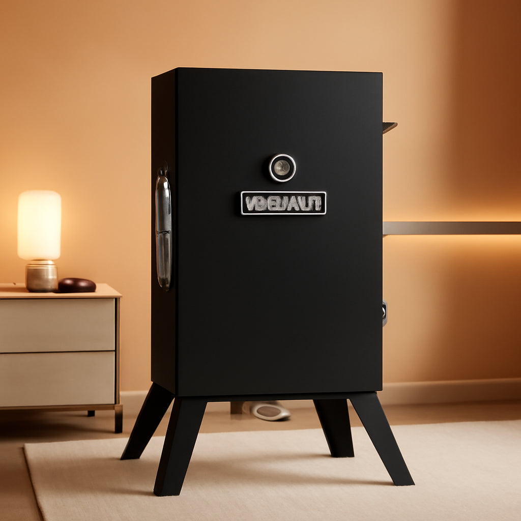 30 Inch Electric Vertical Smoker Analog Temperature-0