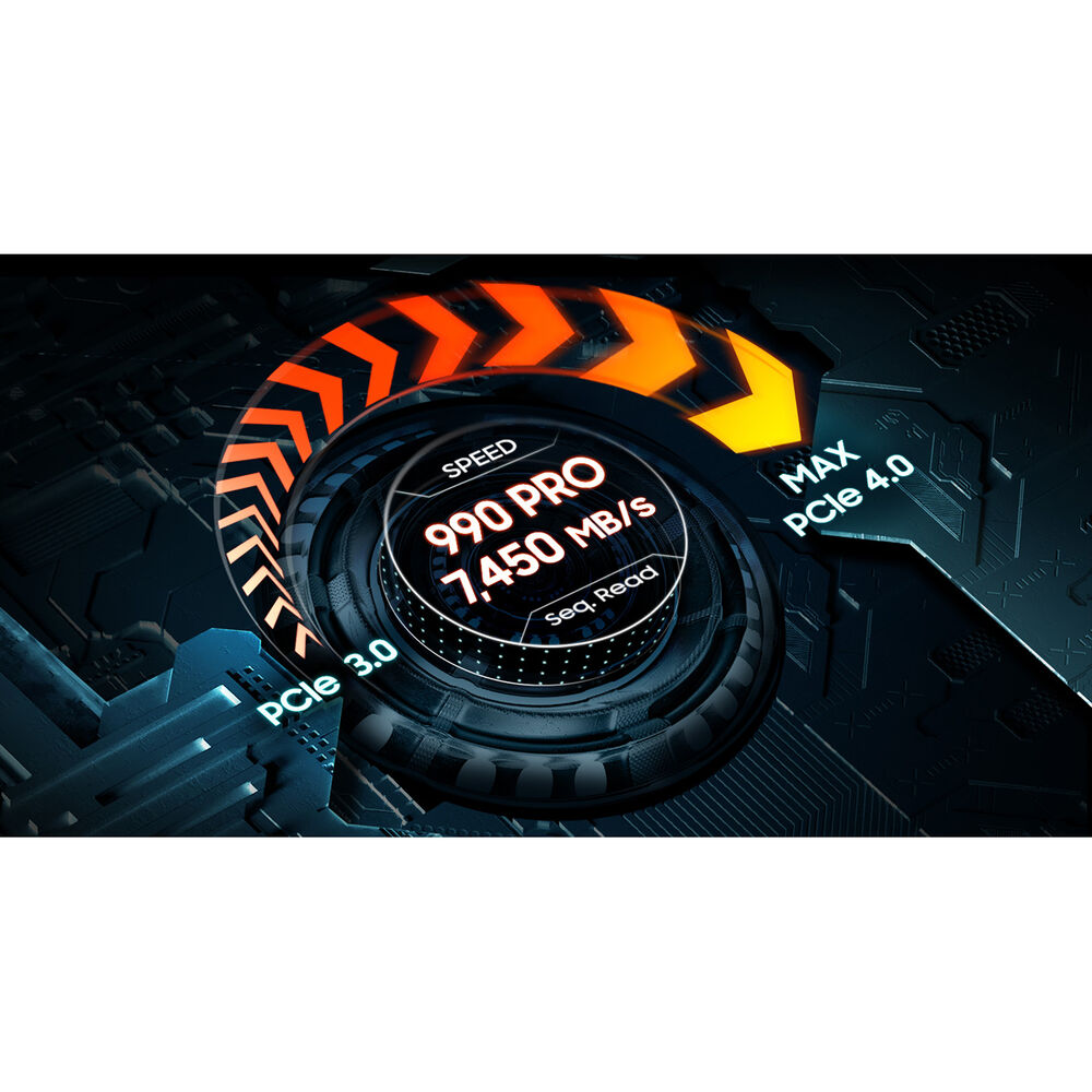 Samsung 990 PRO 2TB NVMe PCIe Gen 4.0 M.2 SSD with Heatsink-3