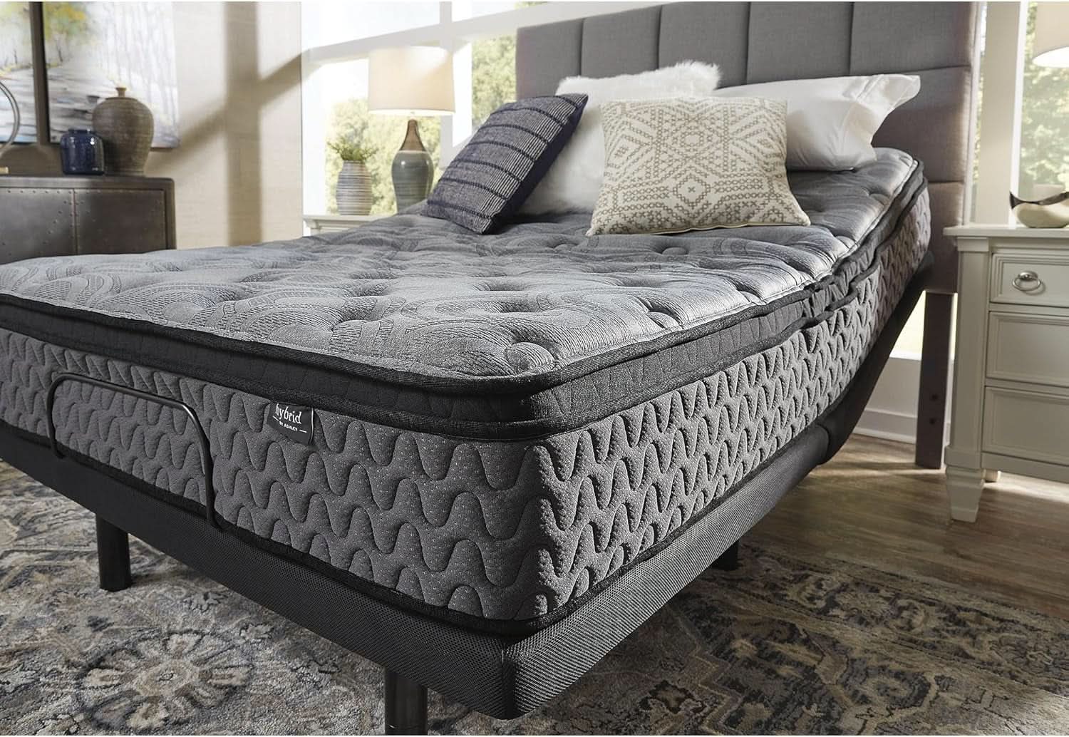 Executive Queen Hybrid Mattress 12 Inch Gel Memory Foam Plus-3