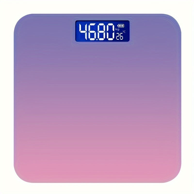 High-Precision Smart Bathroom Scale with LCD Display-0