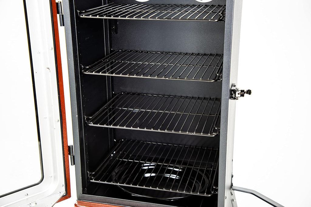 Red Hammertone Propane Fueled Vertical Gas Smoker 880SqIn-3