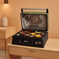 Electric Outdoor Grill Smoker Smoke Drawer Smart Probe-0