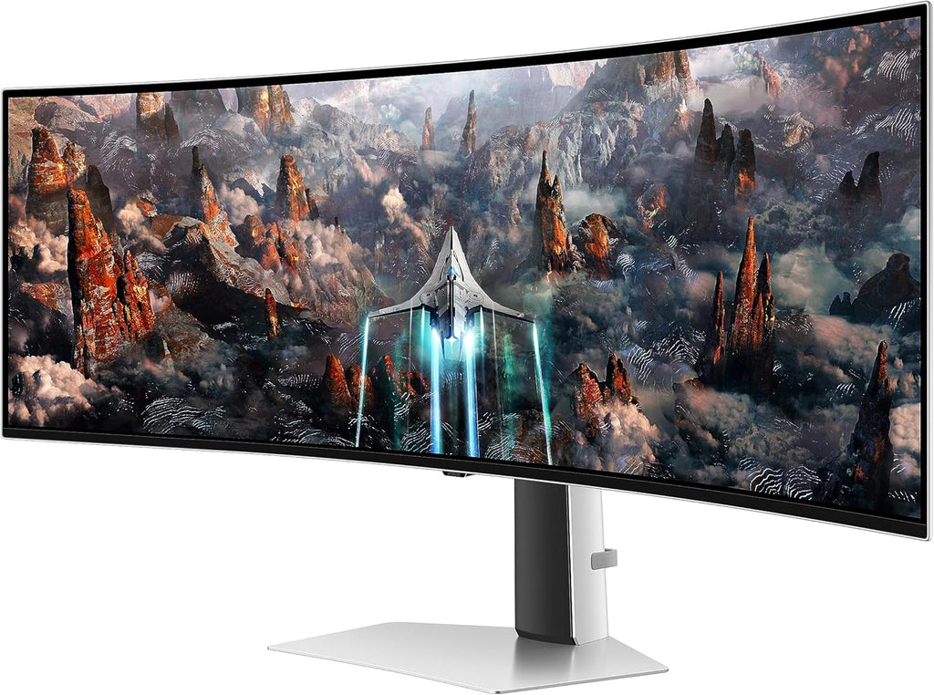 Samsung Odyssey OLED (G93SD) 49" 1440p HDR 240 Hz Curved Ultrawide Gaming Monitor-1