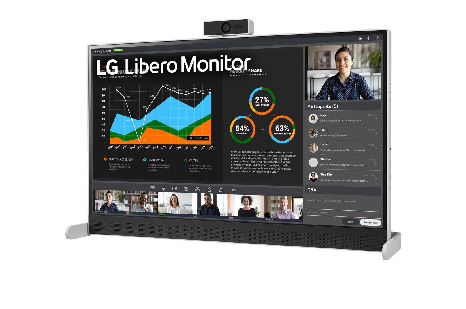 LG 27BQ70QC-S 27 1440p HDR Libero Monitor-0
