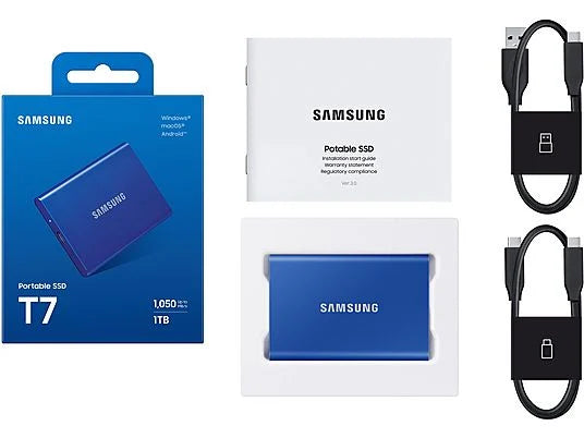 SAMSUNG Portable T7, 1-4 TB, extern SSD |-2