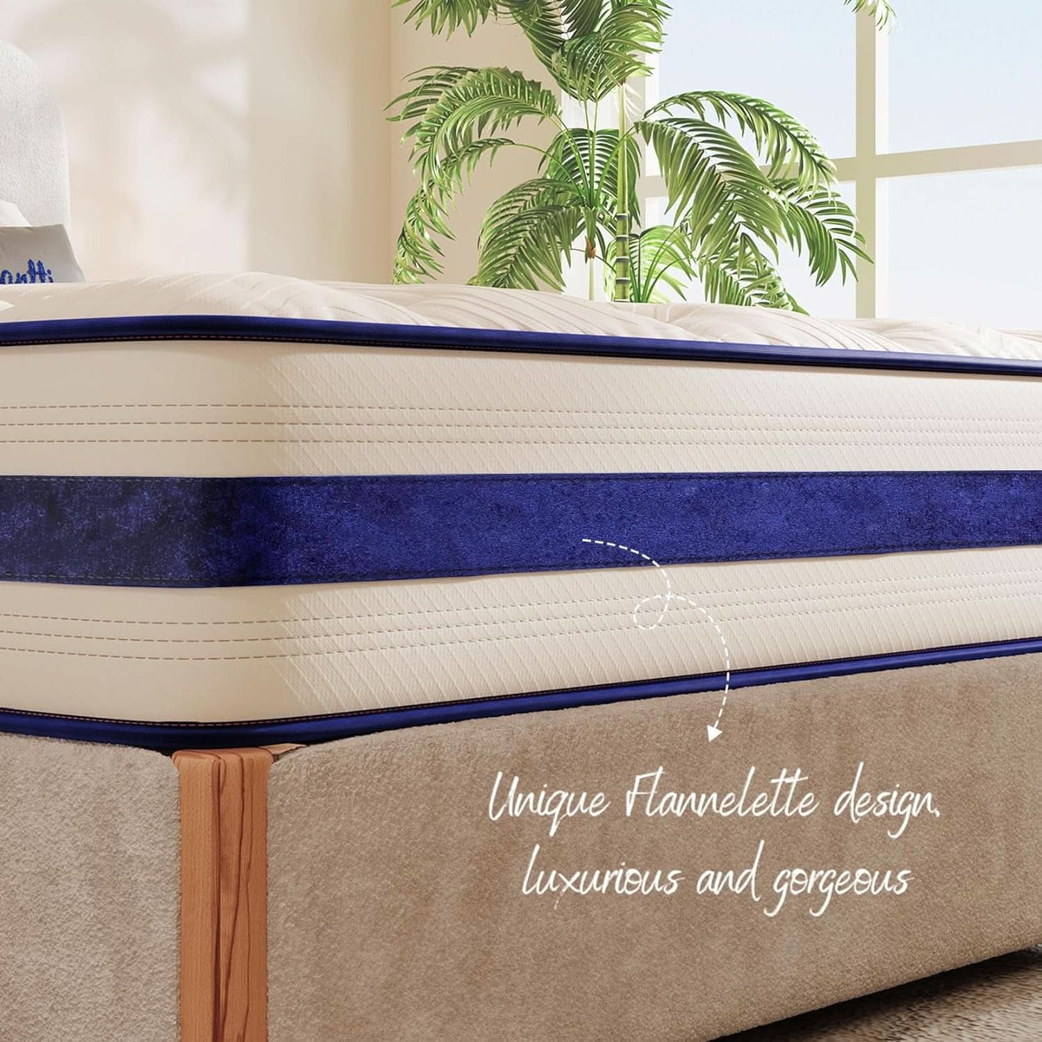 Twin XL 12Inch Hybrid Breathable MemoryFoam Pocket Springs Mattress-4