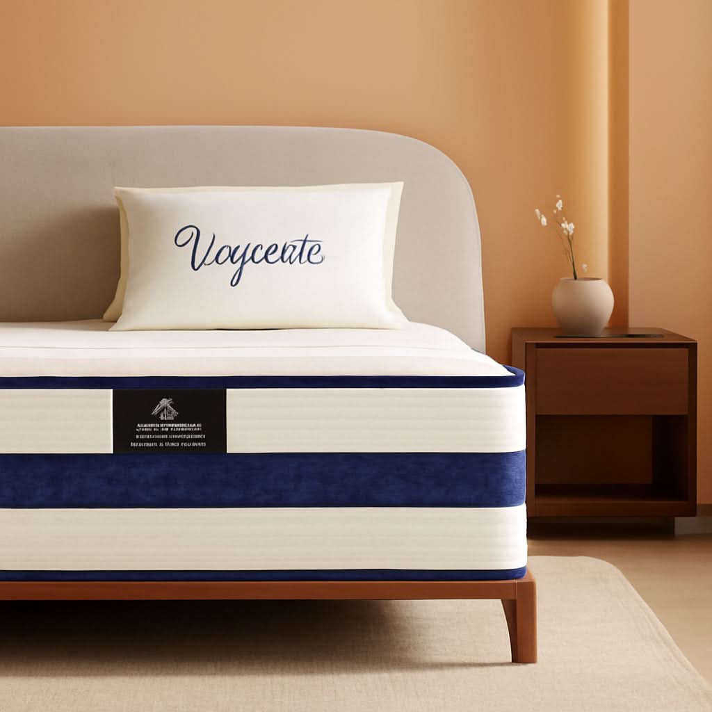 Twin XL 12Inch Hybrid Breathable MemoryFoam Pocket Springs Mattress-0