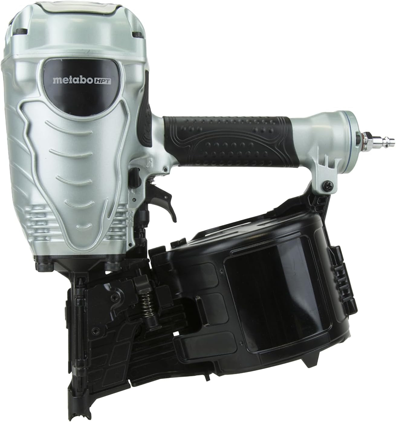 Metabo HPT Coil Framing Nailer, 15° Nails, NV90AGS | Pneumatic Power, Construction Tools, Roof Decking Support, Floor & Truss Applications, 1-3/4 to 3-1/2 In