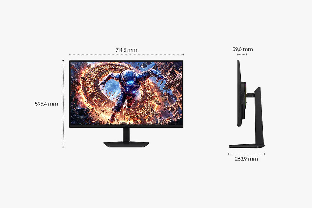 Samsung Odyssey G8 32" (G80HS) 6K 165Hz / 3K 330Hz Gaming Monitor-3
