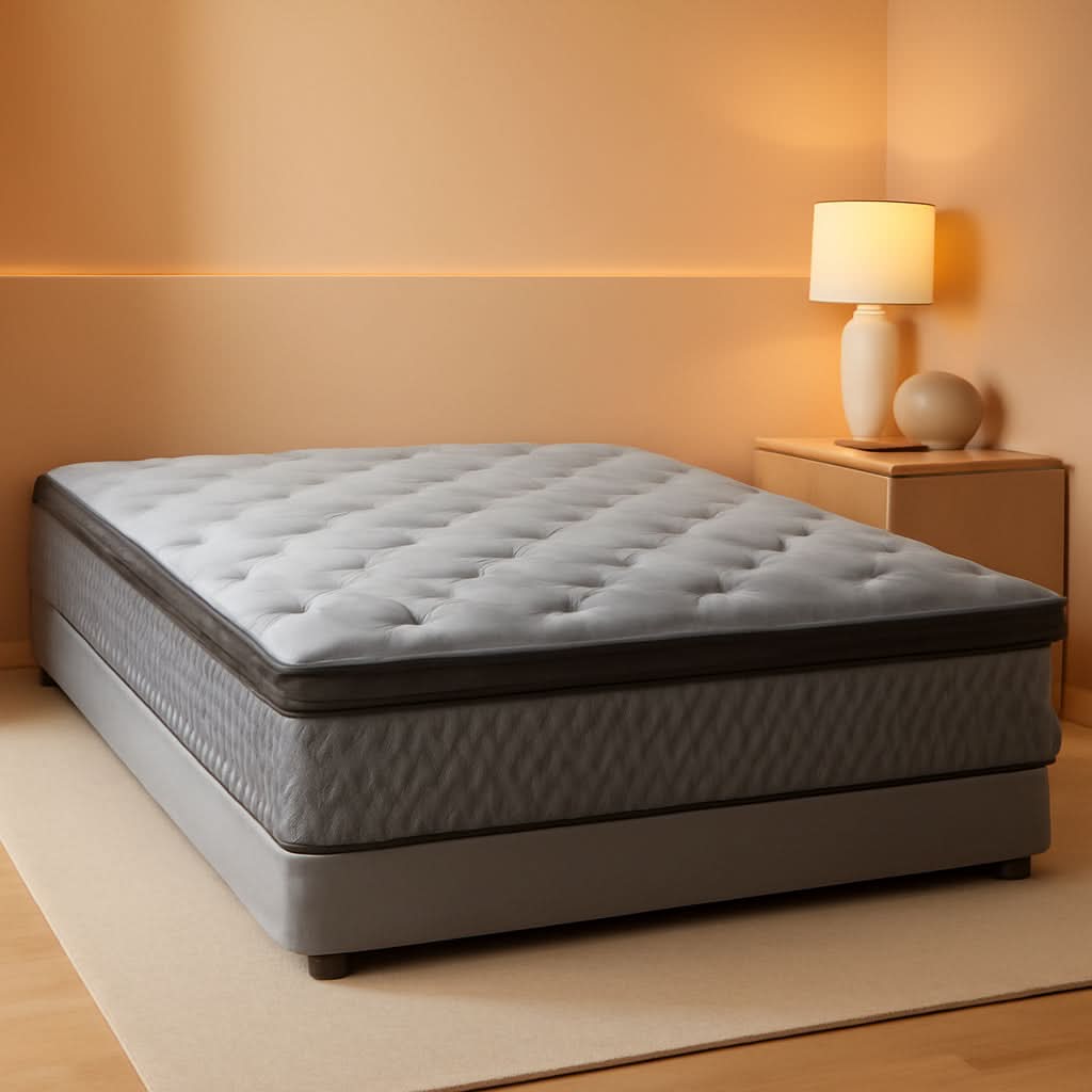 Executive Queen Hybrid Mattress 12 Inch Gel Memory Foam Plus-0